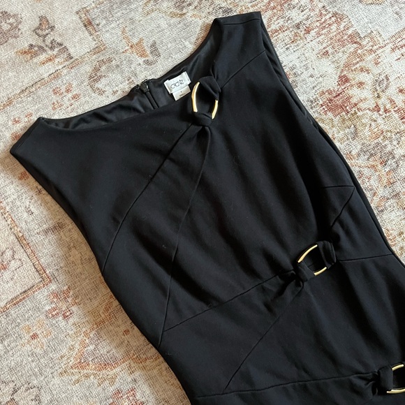 Vintage Caché body contouring cocktail dress - Picture 4 of 5